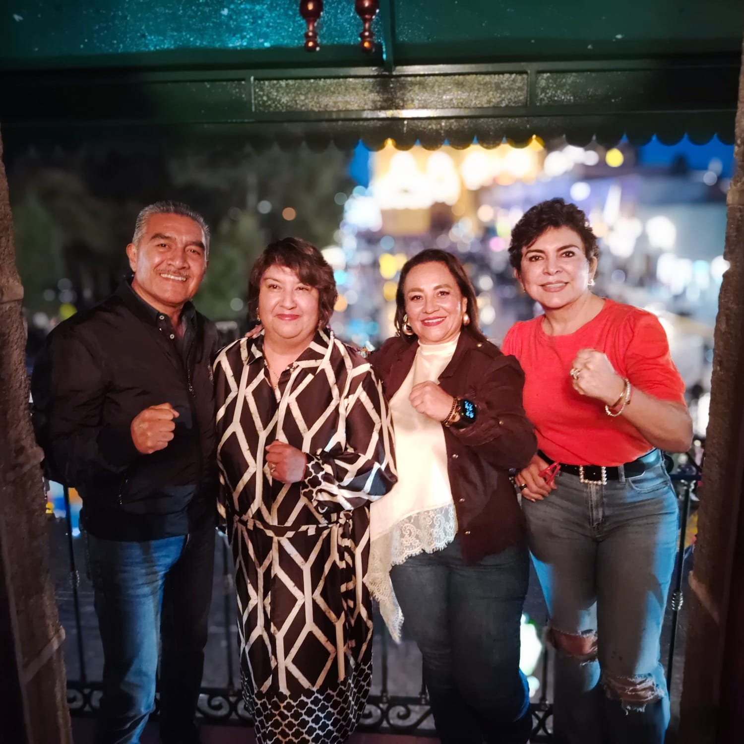 Ivonne Ortega visita Huamantla y reconoce el arte efímero de Tlaxcala como orgullo nacional